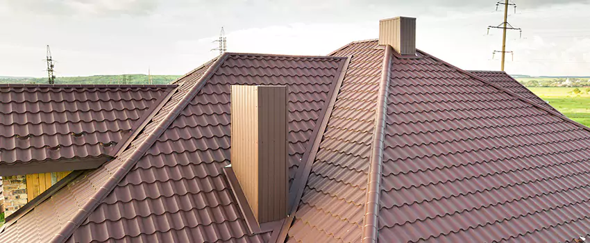 Residential Chimney Flashing Restoration in Arlington, VA