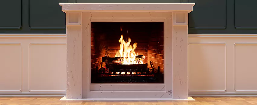 Decorative Electric Fireplace Installation in Arlington, Virginia