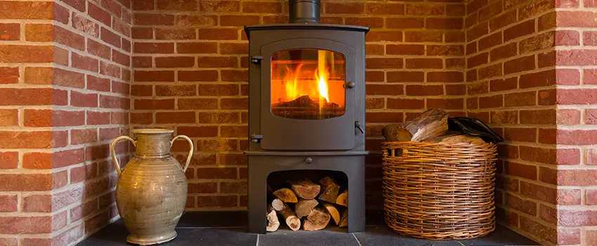 Metal Firebox Installation For Fireplace in Arlington, Virginia