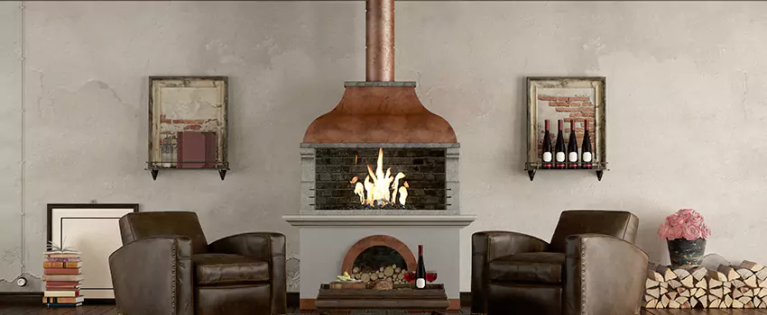Thelin Hearth Products Providence Pellet Insert Fireplace Installation in Arlington, VA