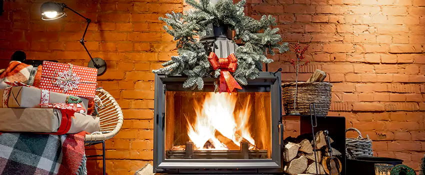 Travis Industries Linear Gas Fireplace Installation in Arlington, Virginia