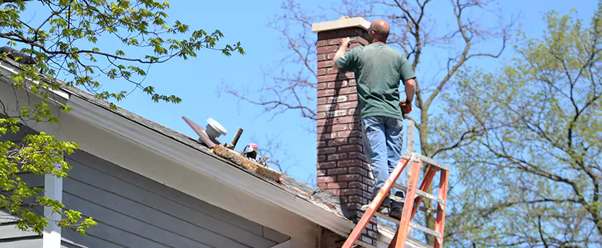 Vinyl and PVC Chimney Flashing Installation in Arlington, VA