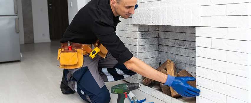 Fireplace Damaged Damper Frame Repair Services in Arlington, Virginia
